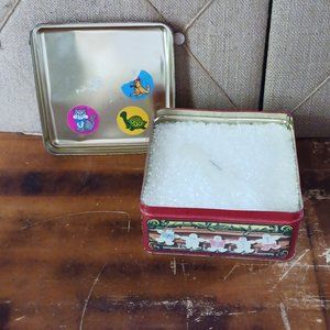 Poly Pellets Weighted Stuffing Beads in a Crayola Tin